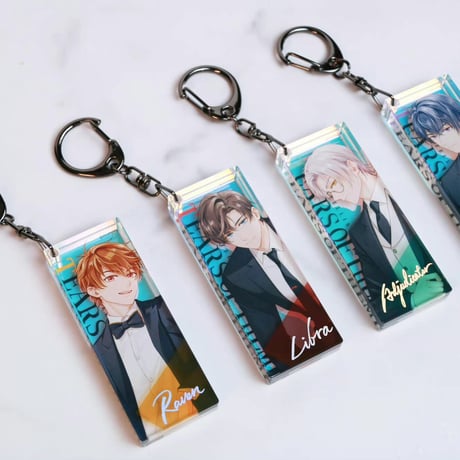 【未定事件簿】「心动档案」アクリルキーホルダー  ※予約販売