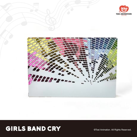 【ガールズバンドクライ × 谷子快跑】GIRLS BAND CRY 中国発売 アクリルブロック（全1種）