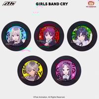 ガールズバンドクライ 缶バッジ 中国限定 2周年 ガールズバンドクライ × 谷子快跑】GIRLS BAND CRY 中国発売 BIG 缶