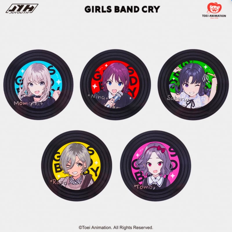 ガールズバンドクライ × JOYOUTH】GIRLS BAND CRY 中国発売 ガールズバンドクライ × JOYOUTH】GIRLS BAND CRY 中国発売