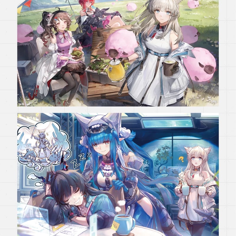 アークナイツ：エンドフィールド】中国発売 記念イラスト集 Vol.1 特典