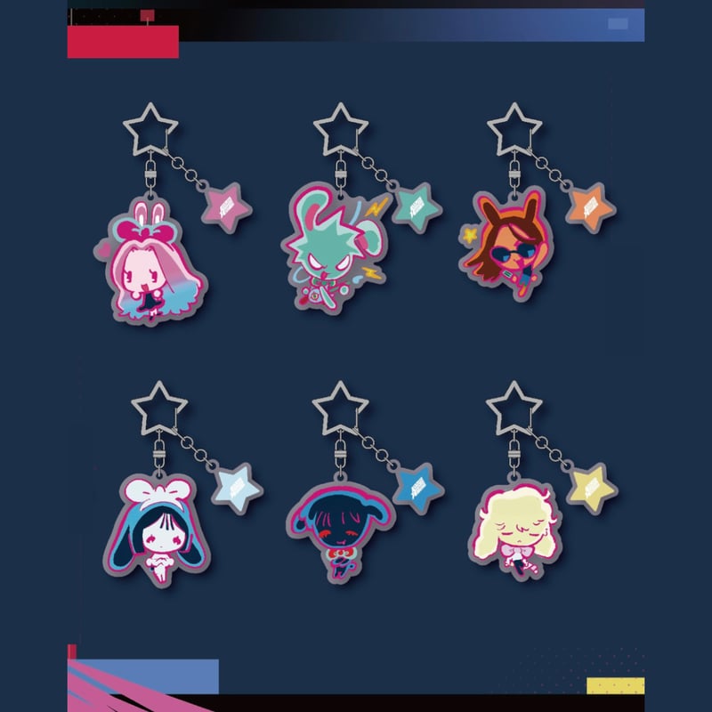 ALIEN STAGE エイリアンステージ ポップアップ 兎 アクリルキーリング ALIEN STAGE × AET 漫娯販】エイリアンステージ 「兎」シリーズ