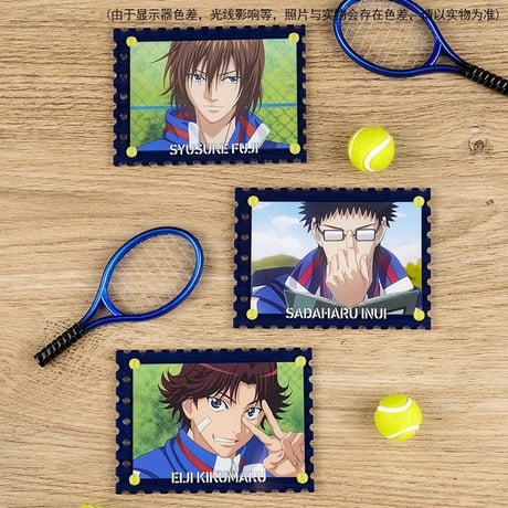【新テニスの王子様 × 谷子熊 KUMAGUZI】テニプリ 中国限定発売 「定格」シリーズ トレーディング場面写アクリルカード 第一弾（全9種）
