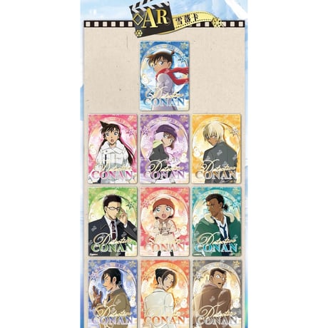 【名探偵コナン × 卡游 KAYOU】Detective Conan 中国限定発売 M28「隻眼の残像」名推理コレクションカード 演繹 トレーディングカード（全187種）