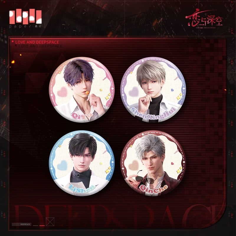 在庫販売【恋と深空】Love and Deepspace 中国通販「囚笼時分」 58mm