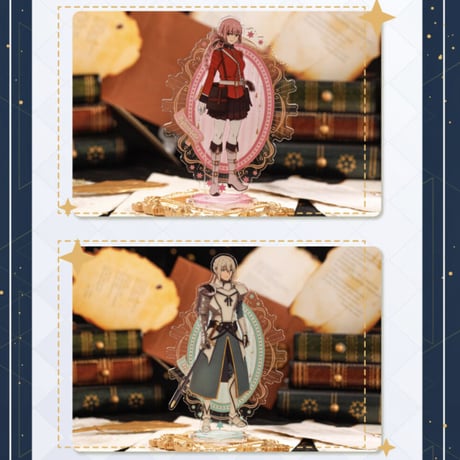 事後通販【Fate/Grand Order】FGO 中国限定コラボカフェ キャラクター アクリルスタンド（全7種）※入金後60日以内発送