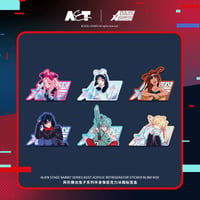 【ALIEN STAGE × AET 漫娯販】エイリアンステージ 「兎」シリーズ トレーディング 半身 アクリルマグネット（全6種）
