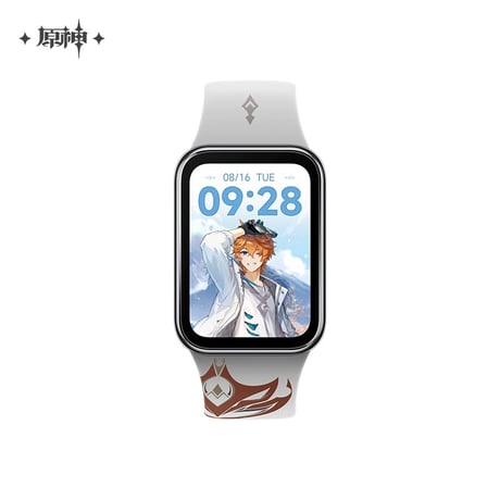 15日以内発送※中国直送・国際送料込み【原神 × XIAOMI】コラボ タルタリヤモチーフ スマートウォッチ スマートバンド 小米手环8 Pro ギフトボックス