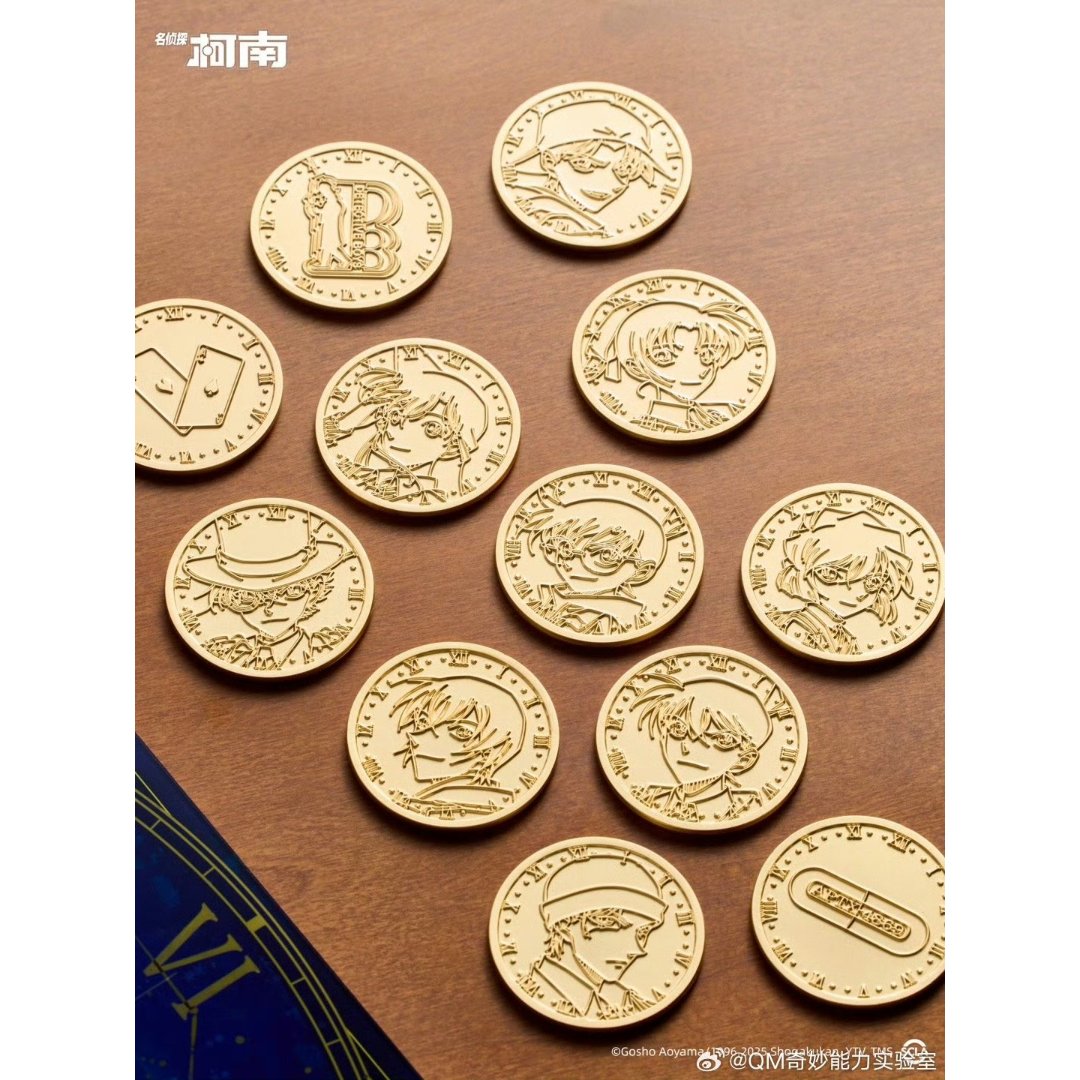 グッズステーション | 第12弾 名探偵コナン 永遠の一瞬 中国 金属記念コイン