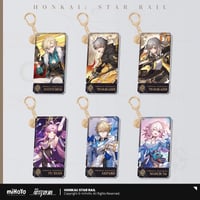 【崩壊：スターレイル】Honkai Star Rail 「立ち絵」シリーズ アクリルキーホルダー アクキー チャーム 存護運命（全6種）※180日以内発送予定