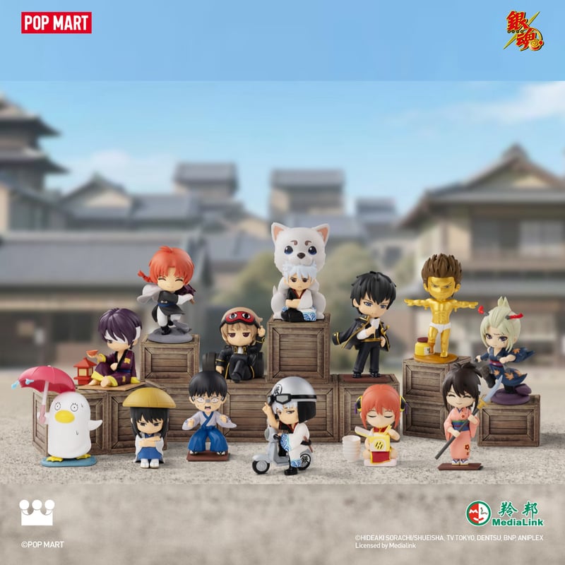 銀魂 × POPMART】ポップマート 中国発売 トレーディング ミニ