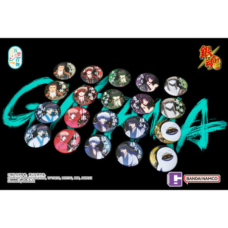 【銀魂 × 模玩熊】中国限定発売 和風シリーズ トレーディング缶バッジ BADGE SELECTION Vol.1（全20種）