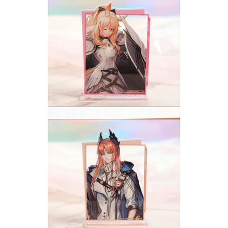 事後通販【アークナイツ × IPSTAR】中国限定 「茶会之約」 コラボカフェ 半身アクスタ アクリルスタンド（全6種）