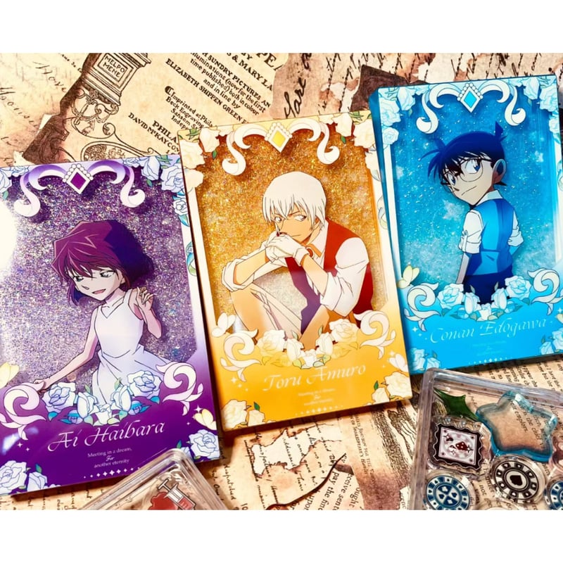 名探偵コナン × LOFTER 】中国発売 「夢中画」流砂アクリル