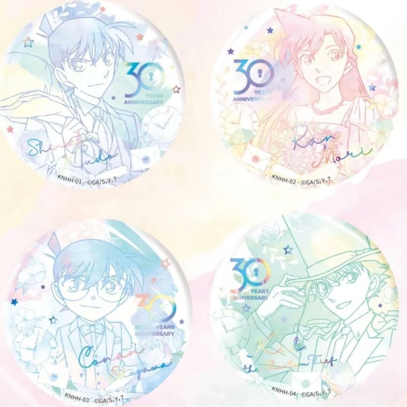 名探偵コナン × KAYOU 卡游】中国限定 30周年記念 「庆典」缶 名探偵コナン × KAYOU 卡游】中国限定 30周年記念 「庆典」缶