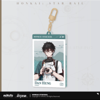 【崩壊：スターレイル】Honkai Star Rail 「列車回遊」シリーズ 流砂 アクリルキーホルダー アクキー 丹恒（全1種）※180日以内発送予定