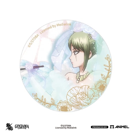 【銀魂 × ANiMEL】GINTAMA CIRCUS 中国発売 「20周年記念」花嫁ED 缶バッジ（全11種）