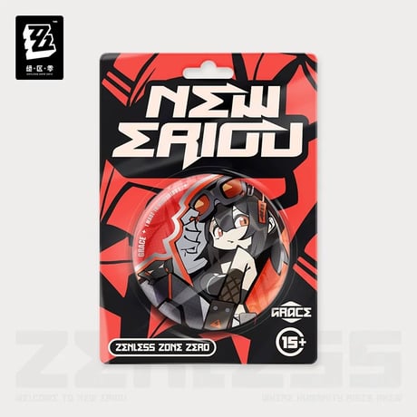 【ゼンレスゾーンゼロ】ゼンゼロ 绝区零 Zenless Zone Zero 「丽都シリーズ」 ちびキャラ SD 缶バッジ 白祇重工（全4種）※180日以内発送予定