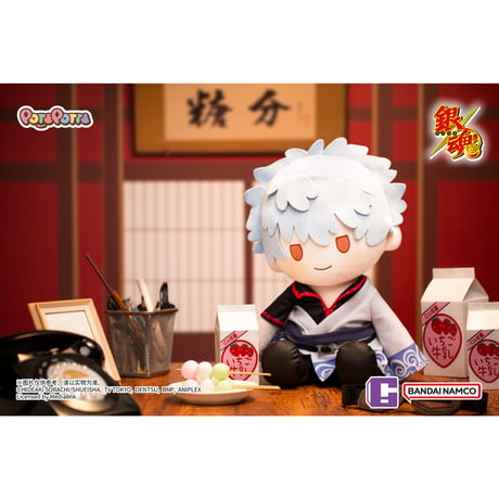 【銀魂 × BANDAI万代】SHONEN JUMP SHOP 上海 ジャンプショップ中国限定 POTEPOTTE ぬいぐるみ（全4種）
