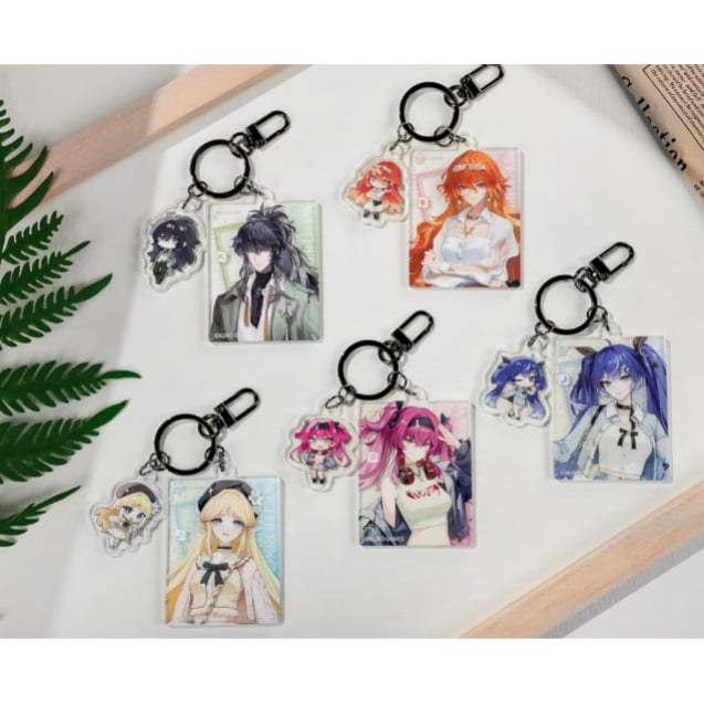 SDキャラ アクリルキーリング6種【鳴潮　ソゴム】 SDキャラ アクリルキーリング6種【鳴潮 ソゴム】