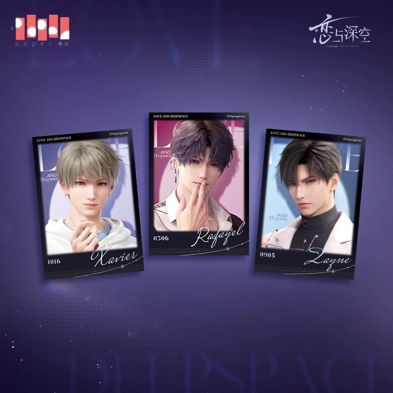 在庫販売【恋と深空】Love and Deepspace 中国通販 「光影印象」箔押し