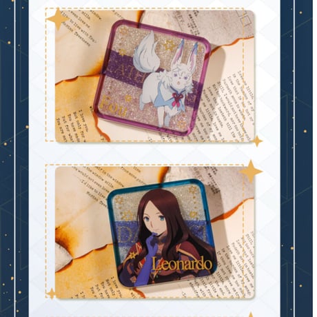 事後通販【Fate/Grand Order】FGO 中国限定コラボカフェ 「終章」トレーディング流砂アクリルブロック （全7種）※入金後60日以内発送