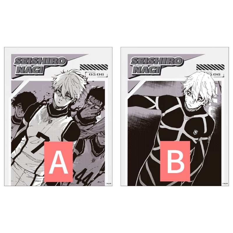 Vol.3【ブルーロック × ComeFor】BLUE LOCK 中国限定発売 原画 色紙（全