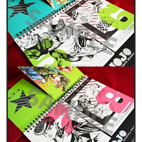 【ジョジョの奇妙な冒険】SHONEN JUMP SHOP 上海 ジャンプショップ中国限定 2026年原画カレンダー（全1種）