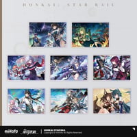【崩壊：スターレイル】Honkai Star Rail 「星間旅行」シリーズ アクリル色紙（全8種）※180日以内発送予定