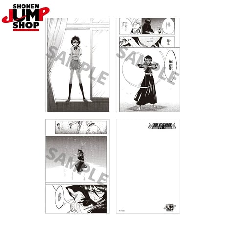 【BLEACH】SHONEN JUMP SHOP 上海 ジャンプショップ中国限定 ポストカード3枚セット（全8種）