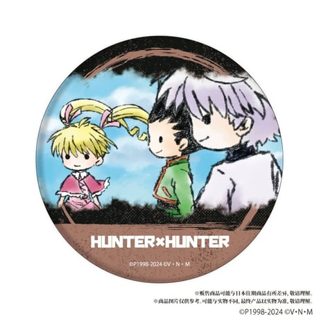 中国再販【HUNTER×HUNTER】ハンター×ハンター SD ちびキャラ 場面写 トレーディング缶バッジ GraffArt（全10種）
