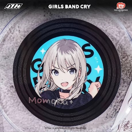 【ガールズバンドクライ × JOYOUTH】GIRLS BAND CRY 中国発売 レコード型 トレーディング アクリルコースター （全5種）