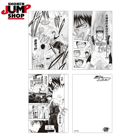 【黒子のバスケ】SHONEN JUMP SHOP 上海 ジャンプショップ中国限定 ポストカード3枚セット（全7種）