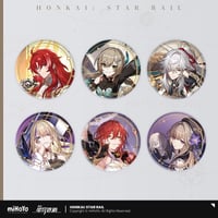 【崩壊：スターレイル】Honkai Star Rail 「立ち絵」シリーズ 缶バッジ 知恵運命（全6種）※180日以内発送予定