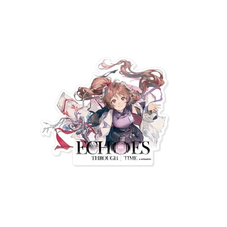 01/05〆 事後通販【アークナイツ × IPSTAR】Arknights 2024年中国限定コラボカフェ 「ECHOES 時遇回响」BIG ホログラム ステッカー（全6種）