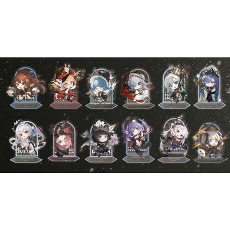 【VirtuaReal × 三月獸】2025年中国POP-UP SHOP 「綺夢之旅」 SDアクリルスタンド（全22種）