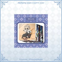 【白夜極光 × HAPPY ZOO】Alchemy Stars 中国限定 コラボカフェ SD ステッカーセット 10枚入り（全1種）