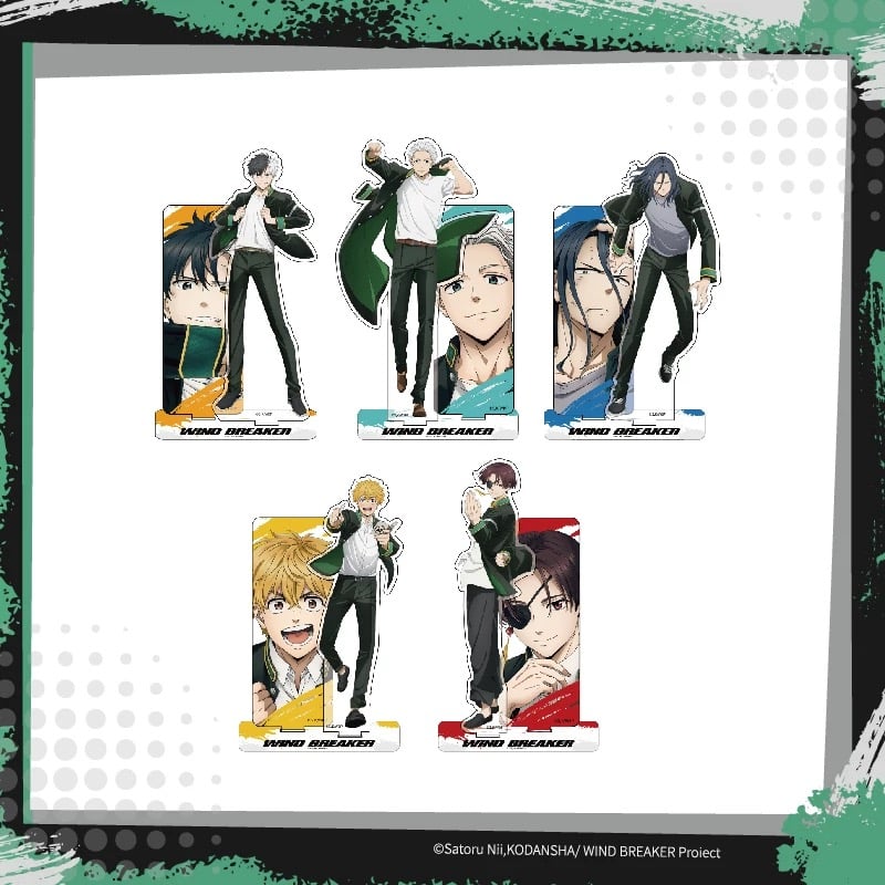 WIND BREAKER × ANIPLEX】中国発売 アクリルスタンド アクスタ（全5種）