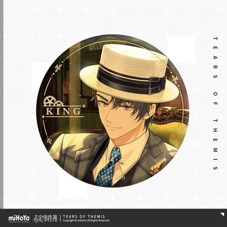 【未定事件簿】「情迷贝克伦」 缶バッジ 58mm※予約販売