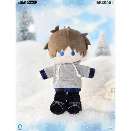 【新世紀エヴァンゲリオン × Bilibili Goods】EVANGELION 中国期間限定 POP UP「Falling in Winter」ぬいぐるみ マスコット 15cm（全5種）