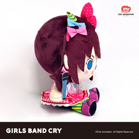 【ガールズバンドクライ × 谷子快跑】GIRLS BAND CRY 中国発売 新川崎 ぬいぐるみ 井芹仁菜（全1種）