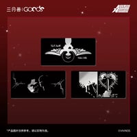 【ALIEN STAGE × 三月獣】エイリアンステージ 「Karmic Angel」シリーズ ピンバッジ 金属バッジ（全3種）