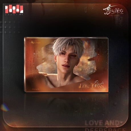 在庫販売【恋と深空】Love and Deepspace 中国公式通販「半透明な占有 / 半透明侵占」水波 アクリルブロック（全4種）