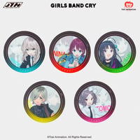 【ガールズバンドクライ × JOYOUTH】GIRLS BAND CRY 中国発売 トレーディング アクリルコースター （全5種）