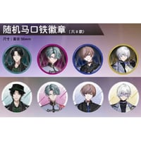【BY THE BEAT × animate cafe】NIJISANJI EN にじさんじ アニメイトカフェ中国上海店発売 トレーディング 缶バッジ（全8種）
