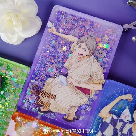 【ハイキュー!! × LOFTER】中国発売 「花火大会」流砂アクリルブロック（全9種）