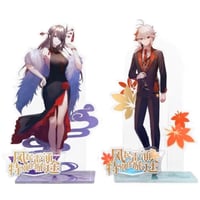 【原神】キャデラック Cadillac 中国期間限定コラボ アクリルスタンド アクスタ 楓原万葉+北斗 セット