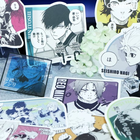 Vol.2【ブルーロック × ComeFor】BLUE LOCK 中国限定発売 原画 ステッカー（全9種）