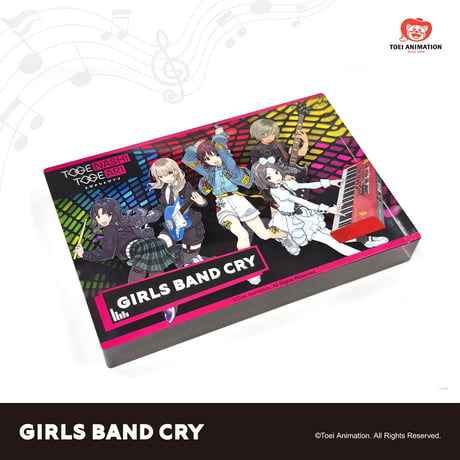 【ガールズバンドクライ × 谷子快跑】GIRLS BAND CRY 中国発売 アクリルブロック（全1種）