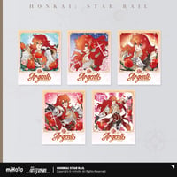 【崩壊：スターレイル】Honkai Star Rail 「純美盖世無双」シリーズ フィルム風 クリアカード 5枚セット（全1種）※180日以内発送予定
